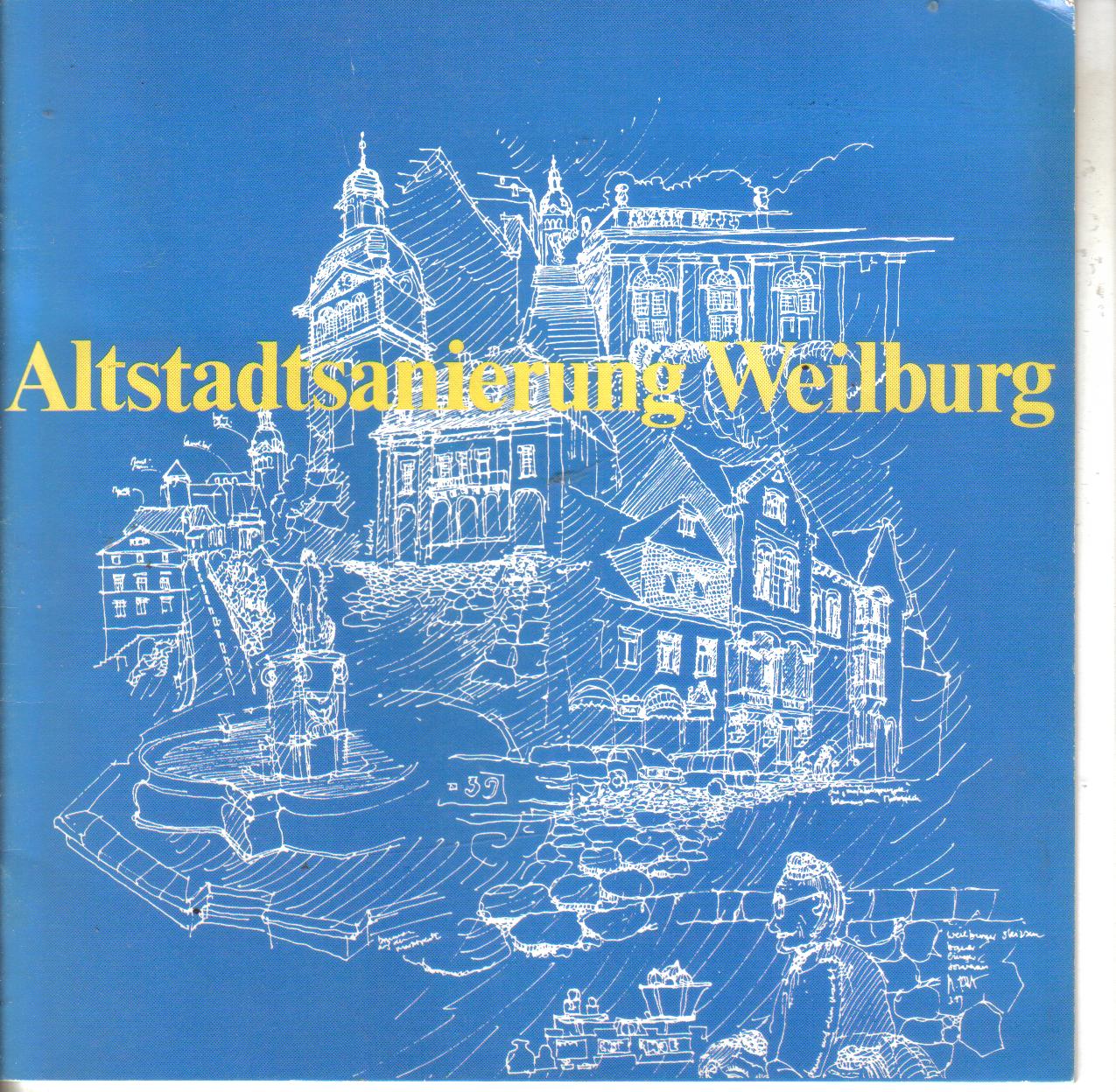 Altstadtsanierung Weilburg  1984