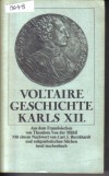 Voltaire Geschichte  Karls XII