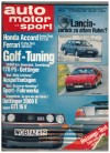 auto motor und sport Heft 23  13. November 1985