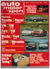 auto motor und sport Heft 23  15. November 1983