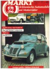 MARKT fuer klassische Automobile und Motorraeder  Heft 1  Januar 1989