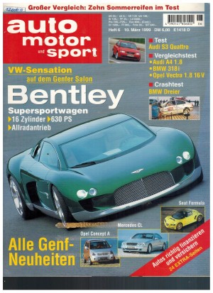 auto motor und sport Heft 6/1999