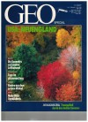 Geo  SPECIAL Nr. 4/1992  USA : Neuengland