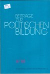 Beitraege zur politischen Bildung III/86