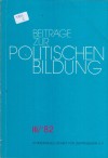 Beitraege zur politischen Bildung III/82