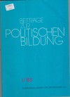 Beitraege zur politischen Bildung I/83