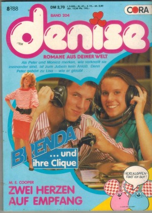 denise  Band 204 Zwei Herzen auf Empfang M.E. COOPER