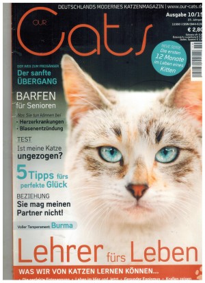 our Cats  Ausgabe 10/2015 Lehrer fuers Leben