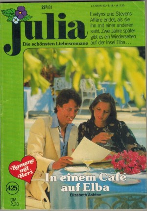 Julia Band 425 In einem Cafe auf Elba ELIZABETH ASHTON
