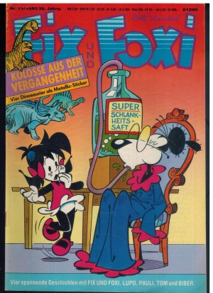 Fix und Foxi Nr. 11/1990 Adel verpflichtet
