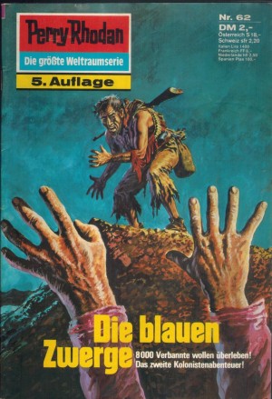 Perry Rhodan Nr. 62 Die blauen Zwerge Kurt Mahr