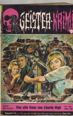 Geister-Krimi Nr. 182 Das alte Haus von Liberty High FRANK STEVENSON