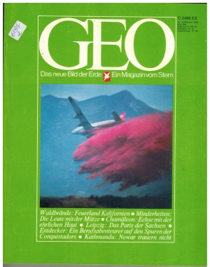 Geo 2/1979 Basken / Chamaeleon / Leipzig /  Waldbraende / Entdecker / Kathmandu
