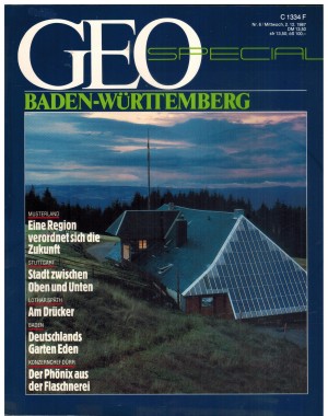 GEO SPECIAL Nr. 6/1987 Baden-Wuettemberg