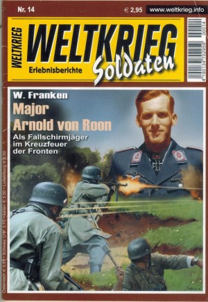 WELTKRIEG Soldaten  Nr. 14 Major Arnold von Roon W. FRANKEN