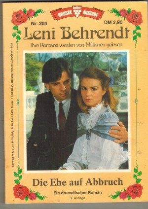 GROSSE KELTER AUSGABE  LENI BEHRENDT  Nr. 204 Die Ehe auf Abbruch