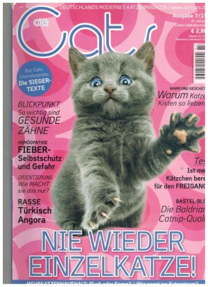 our Cats Ausgabe  7/2015 Nie wieder Einzelkatze