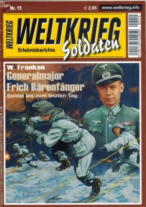 WELTKRIEG Soldaten  Nr. 15 Generalmajor Erich Baerenfaenger W. FRANKEN