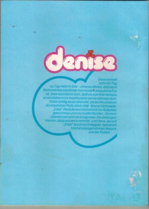 denise Band 156 Das Maedchen von Seite eins JOHN MCNAMARRA