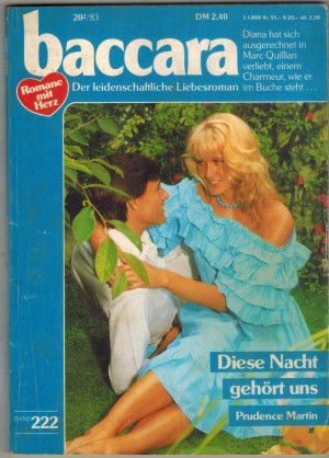 baccara  Band 222 Diese Nacht gehoert uns PRUDENCE MILLER