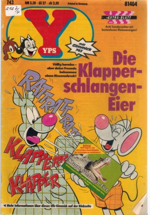 YPS 743 Die Klapperschlangen-Eier