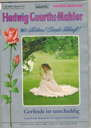 114.Hedwig Courths-Mahler  Band  114 Gerlinde ist unschuldig