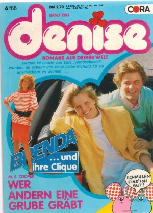 denise  Band 200 Wer anderen eine Grube graebt M.E. Cooper