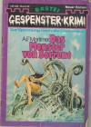 Gespenster Krimi Band 33 Das Monster von Sorrent A.F. MORTIMER