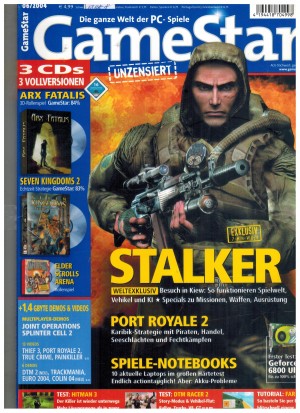 GAMESTAR 6/ 2004 ( incl 2. CD`s von 3 )