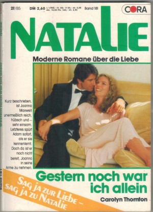 NATALIE Band 181 Gestern war ich noch allein CAROLYN THORNTON
