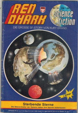 REN DHARK Nr. 85 Sterbende Sterne  KURT BRAND