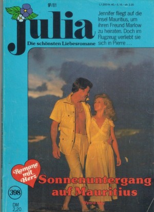 Julia  Band 398 Sonnenuntergang auf Mauritius WYNNE MAY
