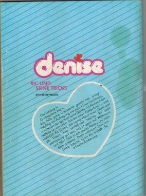 denise  Band 350 Ric und seine Tricks ESTHER REYNOLDS