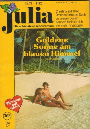 Julia Band 302 Goldene Sonne am blauen Himmel SARA CRAVEN