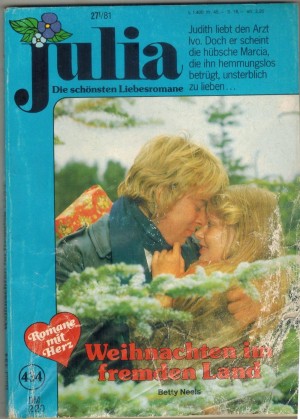 Julia  Band 434  Weihnachten im fremden Land BETTY NEELS