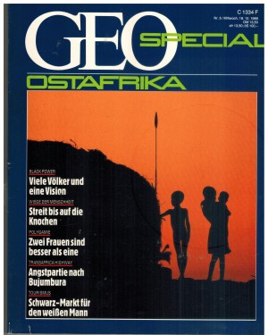 GEO SPECIAL Nr. 5/1989 Ostafrika