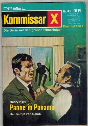 Kommissar X  Nr. 650 Panne in Panama  HENRY HART