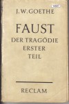 FaustDer Tragoedie erster TeilJ. W. Goethe
