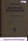 Klinisches Woerterbuch Willibald Pschyrembel