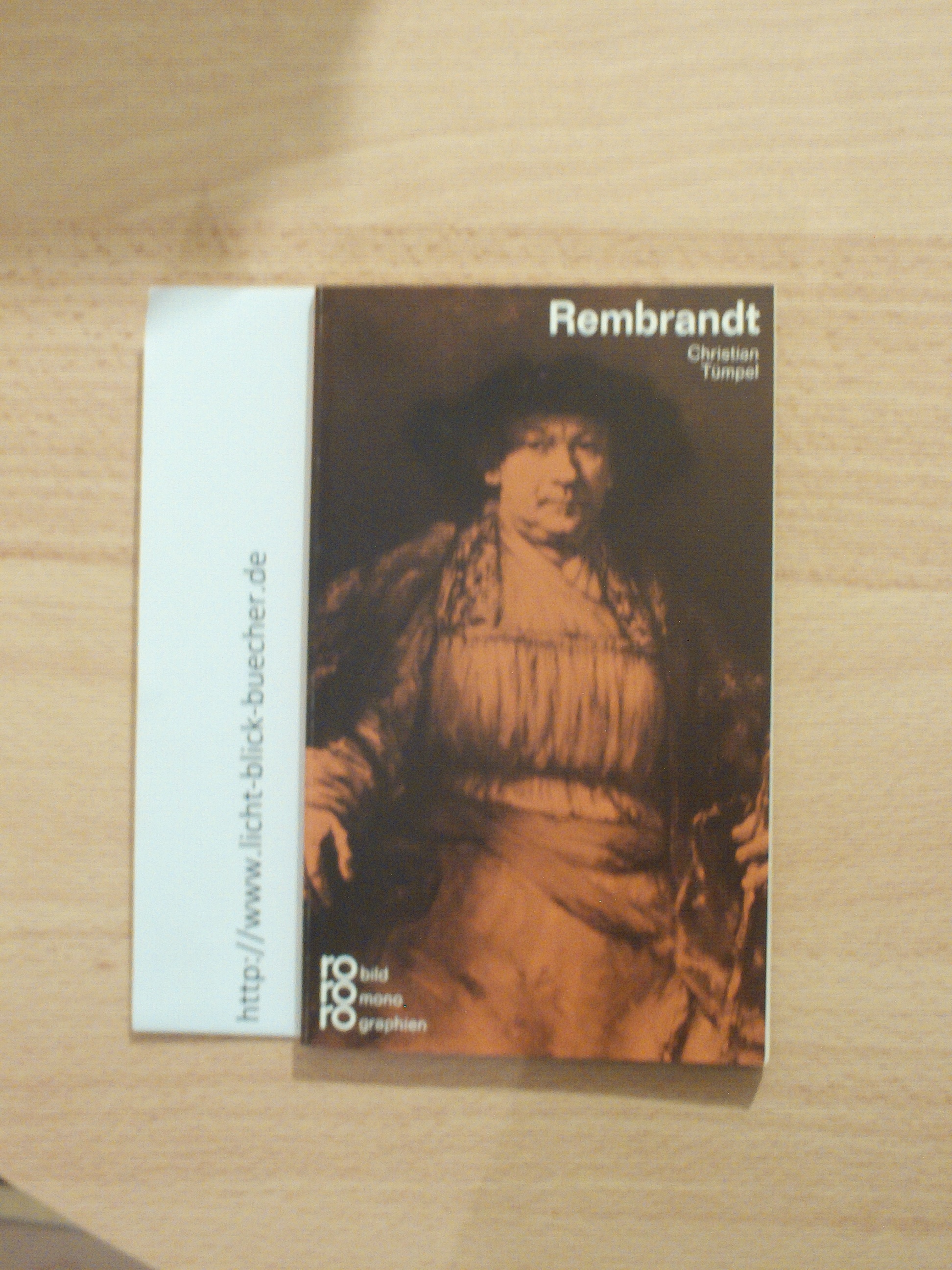 Rembrandt ( bild mono graphie )Christian Tuempel