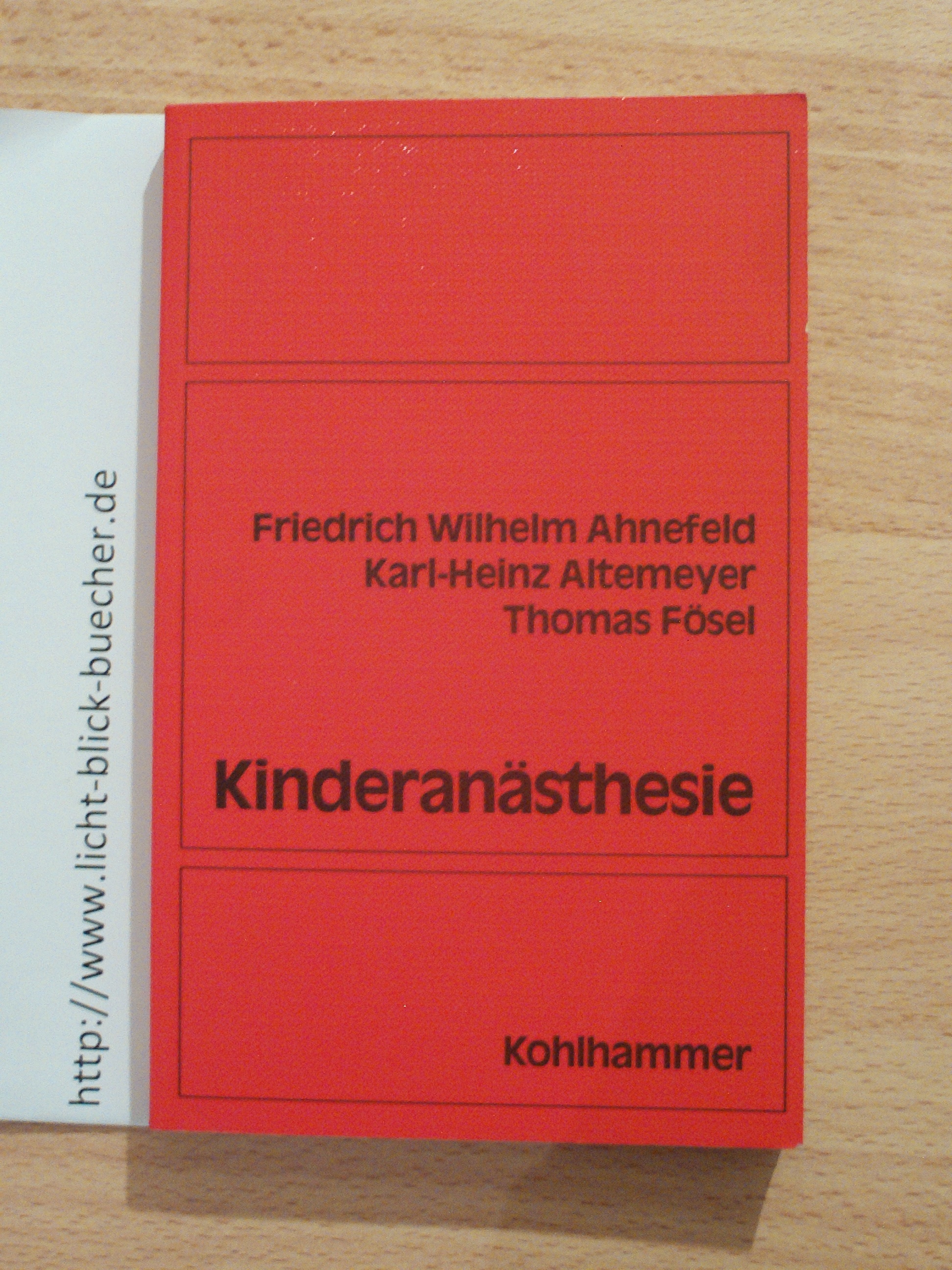 KinderanaesthesieAhnefeld / Altemeyer / Foesel