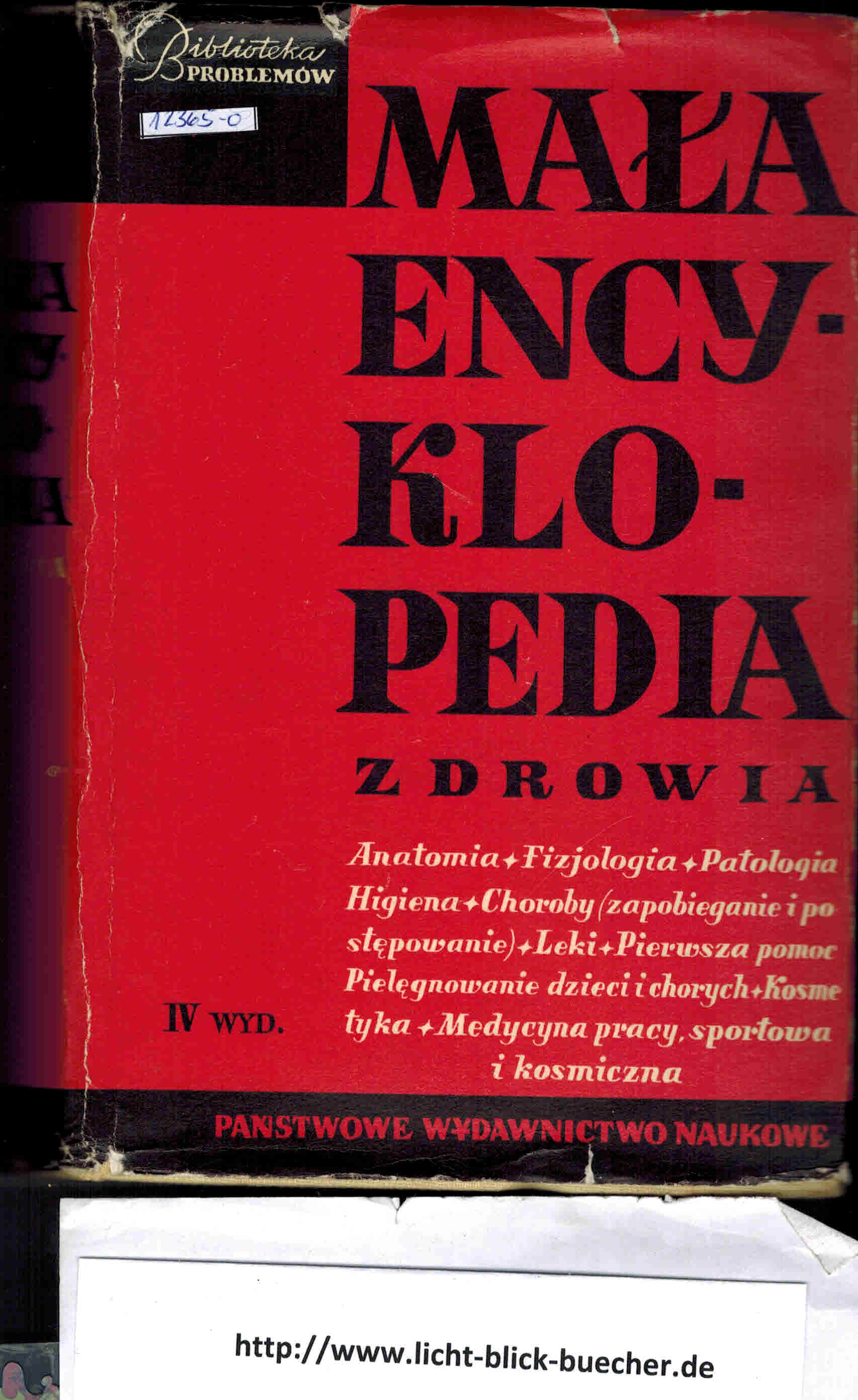Mala Encyklopedia Zdrowia.Biblioteka ProblemÃ³w