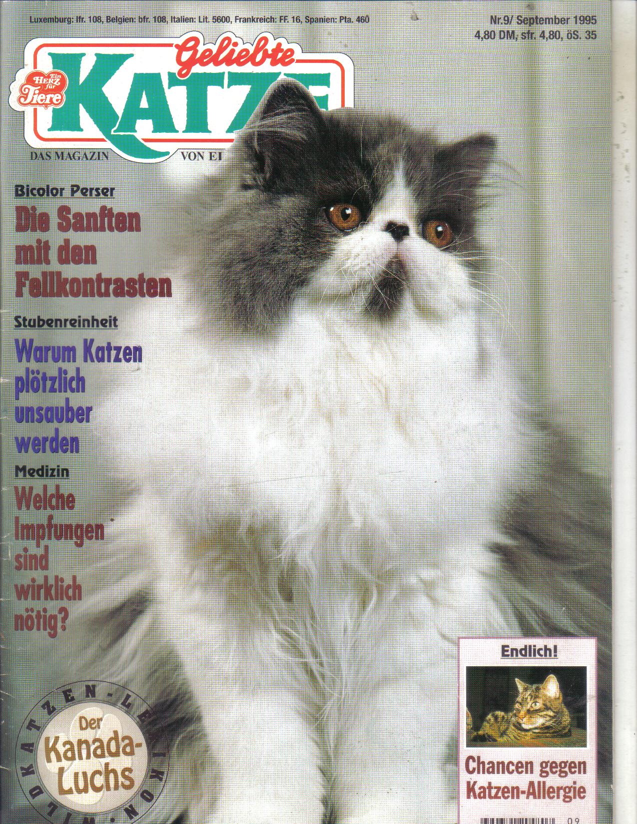 Geliebte  KatzeNr 9 /1995
