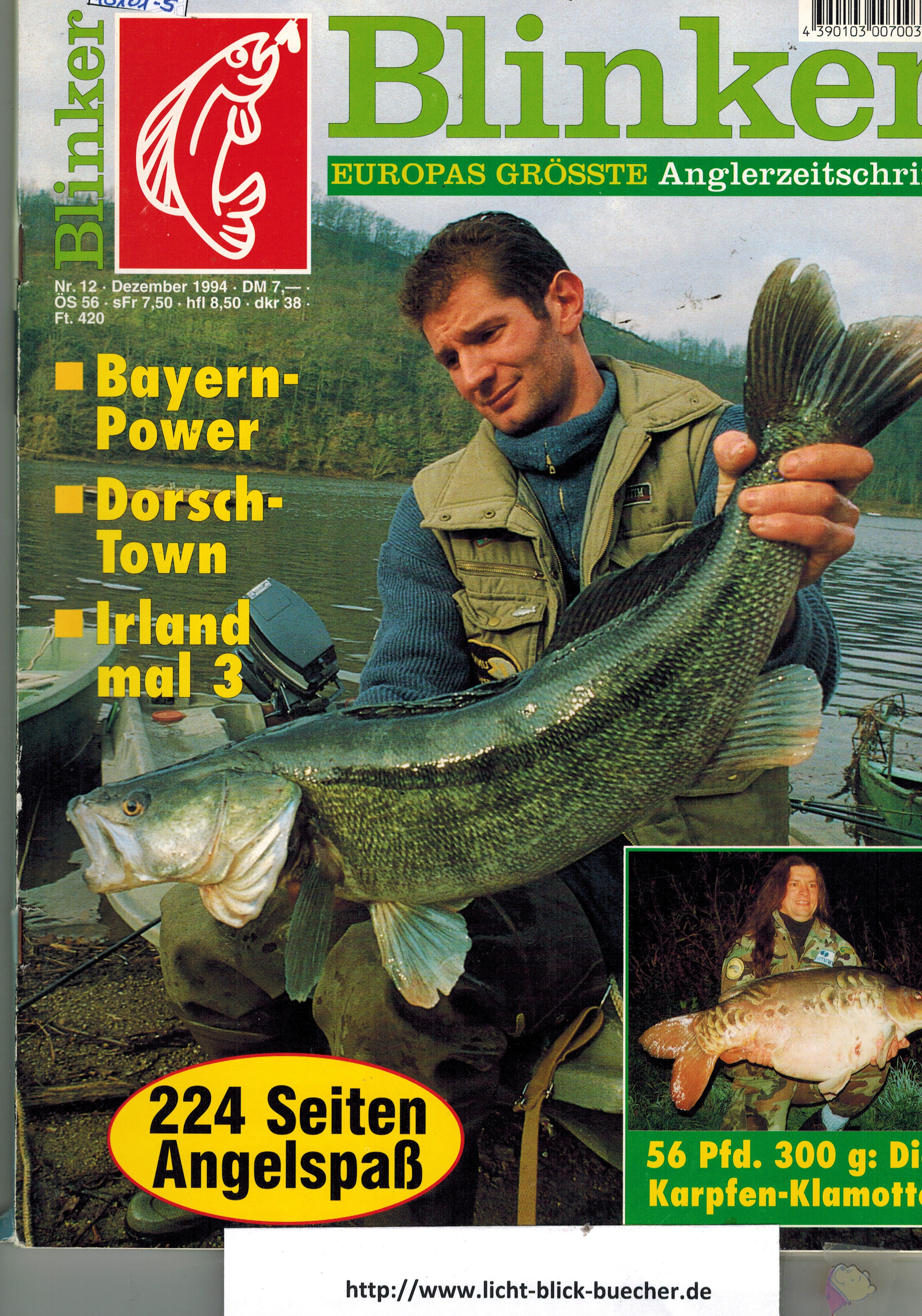 BlinkerEuropas groesste AnglerzeitschriftNr 12 / Dezember 1994