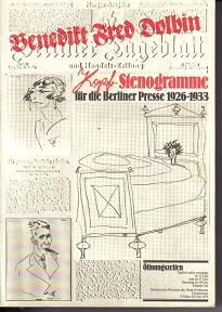 Kopfstenogramme fuer die Berliner Presse 1926-1933	B.F.Dobin
