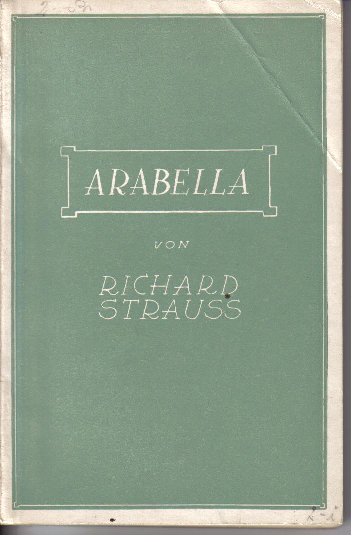 ArabellaRichard Strauss