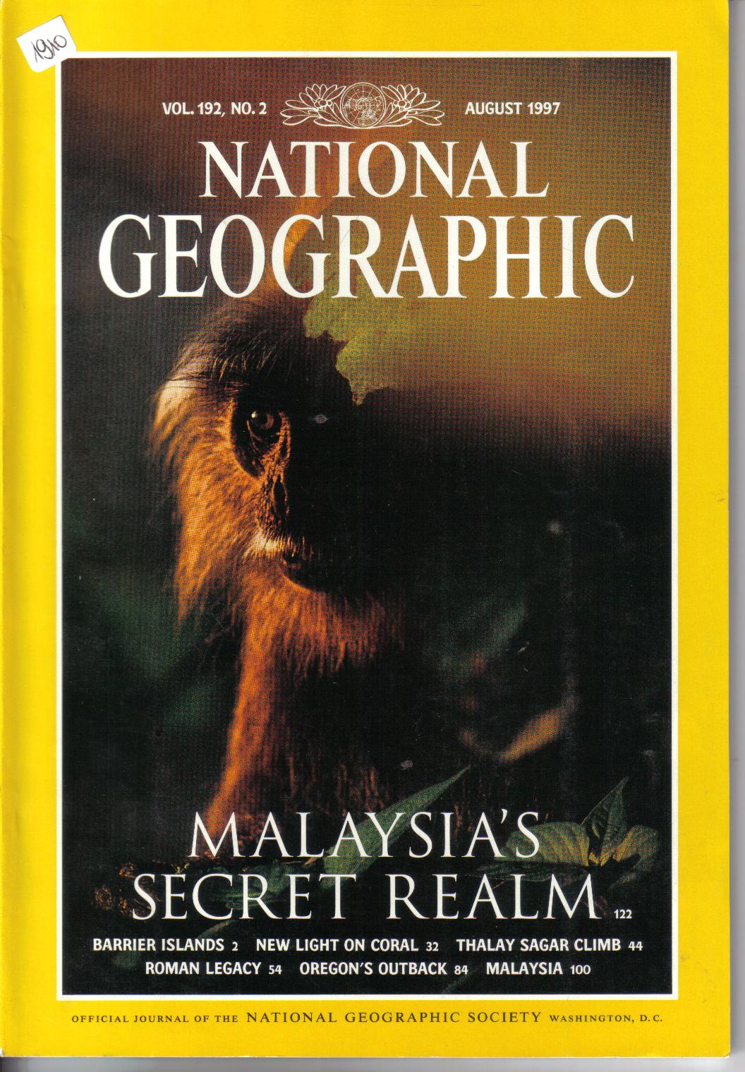 National Geographic Aug 97 englisch