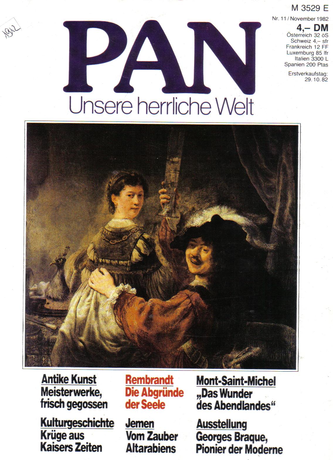 PAN ( Unsere herrliche Welt ) Nov 82