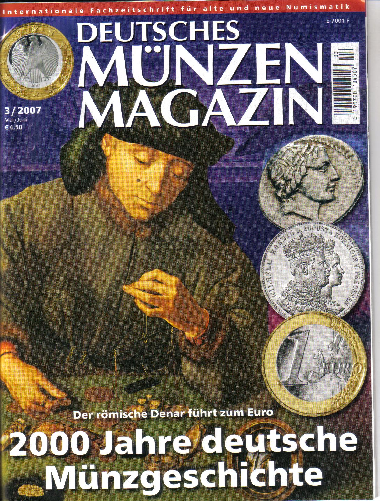 Deutsches Muenzen MagazinMai/Juni 2007
