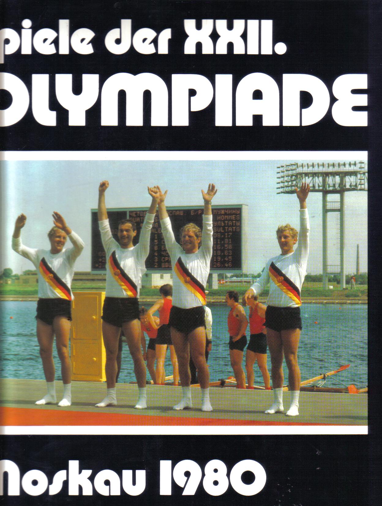 Spiele der XXII. Olympiade Moskau 1980  Bildband